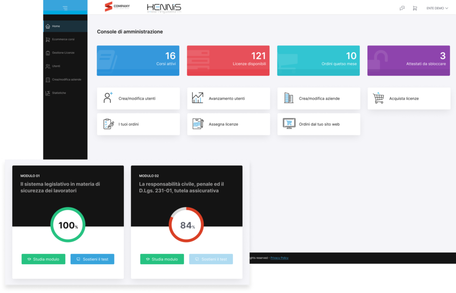 Dashboard mobile