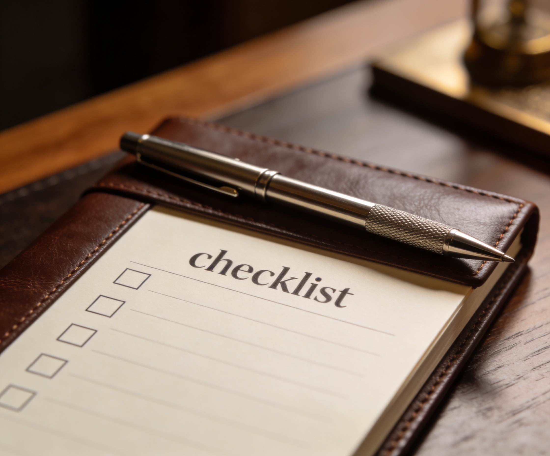 Checklist con Kennis